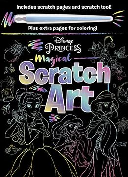 portada Disney Princess - Magical Scratch Art: With Scratch Tool and Coloring Pages (en Inglés)
