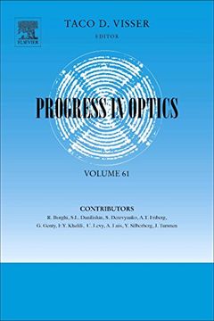 portada Progress in Optics, Volume 61 (in English)