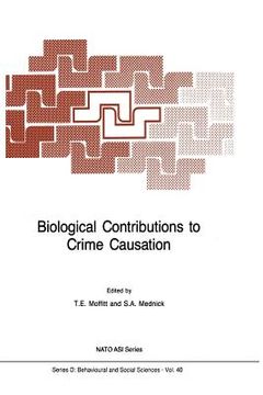 portada Biological Contributions to Crime Causation (en Inglés)