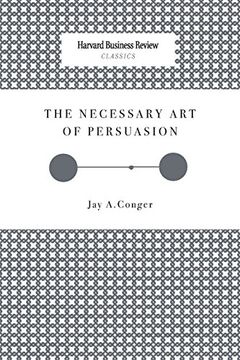 portada The Necessary art of Persuasion 