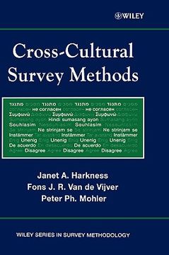 portada cross-cultural survey methods (en Inglés)