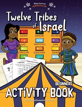 portada Twelve Tribes of Israel Activity Book for Beginners (en Inglés)