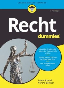 portada Recht für Dummies (en Alemán)