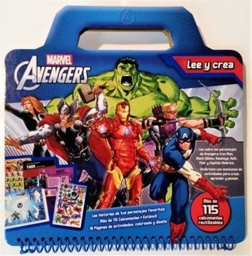 portada Avengers: Lee y Crea (in Spanish)