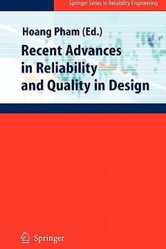 portada recent advances in reliability and quality in design (en Inglés)