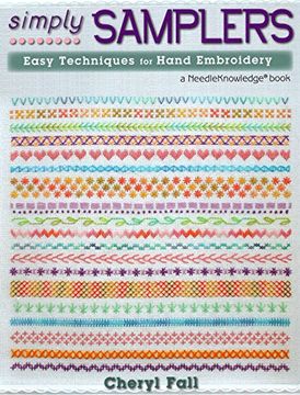 portada Simply Samplers: Easy Techniques for Hand Embroidery (NeedleKnowledge)