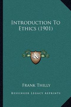 portada introduction to ethics (1901) (en Inglés)