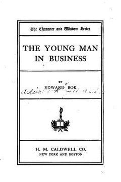 portada The young man in business (en Inglés)