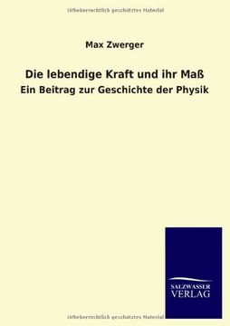 portada Die Lebendige Kraft Und Ihr Mass (German Edition)
