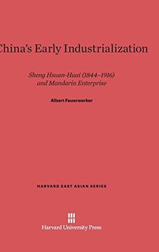 portada China's Early Industrialization (Harvard East Asian) 