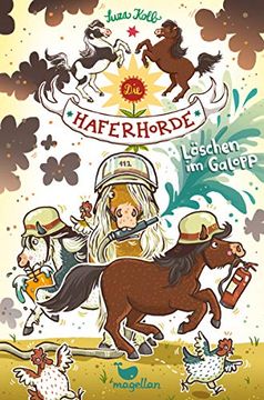 portada Die Haferhorde - Löschen im Galopp - Band 14 (en Alemán)