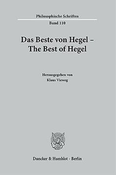 portada Das Beste Von Hegel - The Best of Hegel (en Alemán)