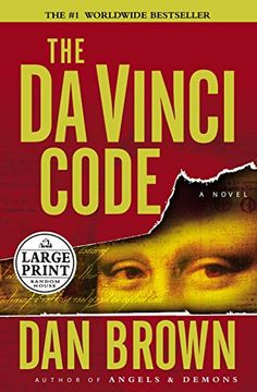 portada The da Vinci Code (Large Print) (en Inglés)