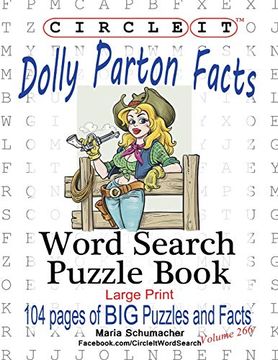 portada Circle it, Dolly Parton Facts, Word Search, Puzzle Book 