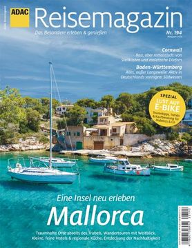 portada Adac Reisemagazin mit Titelthema Mallorca (en Alemán)