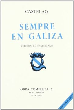 portada Castelao Obra Completa. Tomo 2. Siempre en Galicia (in Spanish)