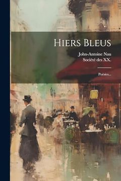 portada Hiers Bleus: Poésies. (en Francés)