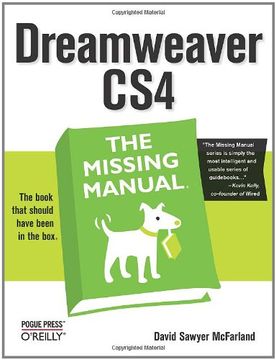 portada Dreamweaver Cs4: The Missing Manual (Missing Manuals) (in English)