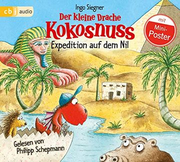 portada Der Kleine Drache Kokosnuss - Expedition auf dem nil (en Alemán)