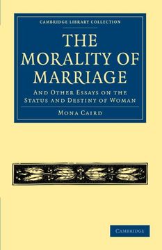 portada The Morality of Marriage Paperback (Cambridge Library Collection - British and Irish History, 19Th Century) (in English)