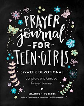 portada Prayer Journal for Teen Girls: 52-Week Scripture, Devotional, & Guided Prayer Journal (en Inglés)