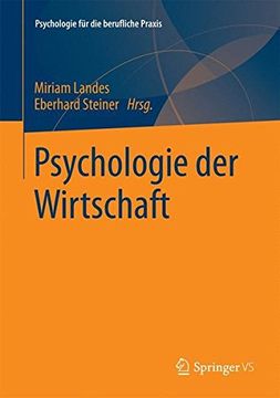portada Psychologie der Wirtschaft (Psychologie für die berufliche Praxis) (German Edition) (en Alemán)