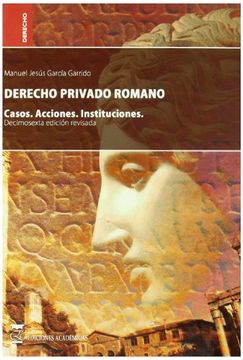 portada Derecho Privado Romano (Ref. Ae0200000016) (16ª Ed. ) [Hardcover] by García Ga.