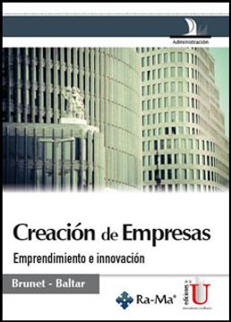 portada Creación de Empresas. Áemprendimiento e Innovación (in Spanish)