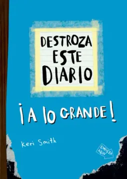 Destroza este diario. A lo grande - Azul flúor