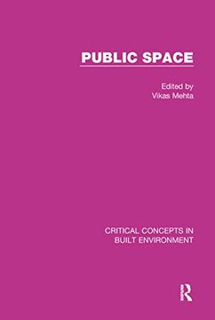 portada Public Space: Critical Concepts in Built Environment