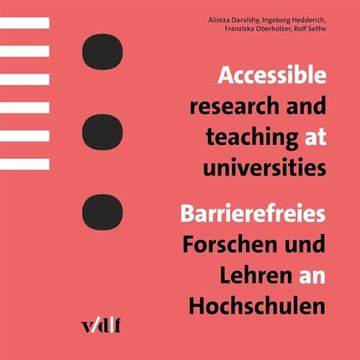 portada Accessible Research and Teaching at Universities
