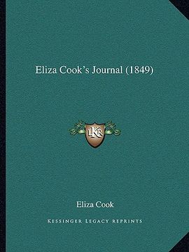 portada eliza cook's journal (1849) (en Inglés)