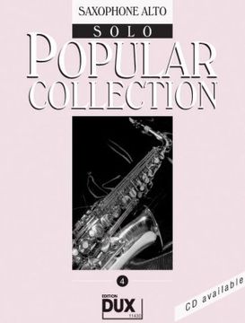 portada Popular Collection 4. Saxophone Alto Solo