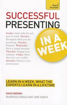 portada successful presenting in a week a teach yourself guide (en Inglés)