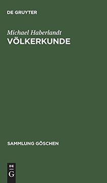 portada Völkerkunde (en Alemán)