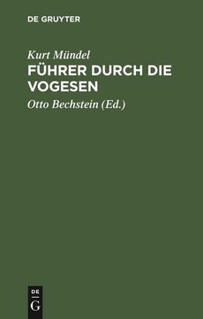 portada Führer Durch die Vogesen (en Alemán)