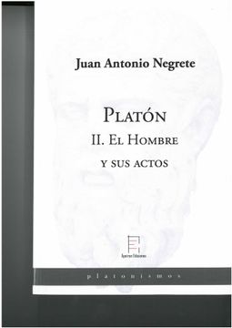 portada Platón ii. El Hombre y sus Actos