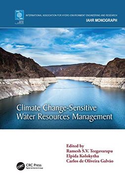 portada Climate Change-Sensitive Water Resources Management (Iahr Monographs) (in English)