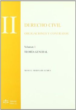 portada Derecho Civil Obligaciones y Contratos Volumen i Teoria General Tomo ii (in Spanish)