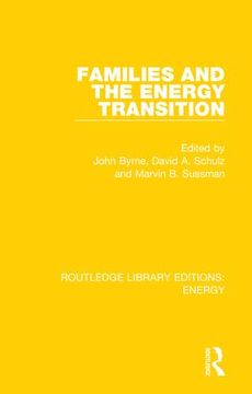 portada Families and the Energy Transition (en Inglés)