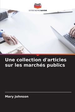 portada Une collection d'articles sur les marchés publics (en Francés)