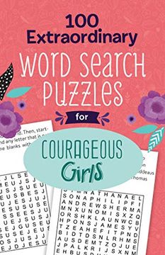 portada 100 Extraordinary Word Search Puzzles for Courageous Girls (en Inglés)