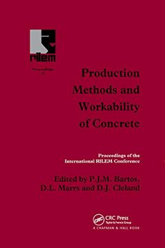 portada Production Methods and Workability of Concrete (Rilem Proceedings) (en Inglés)