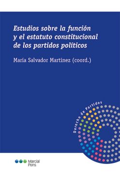 portada Estudios Sobre la Función y el Estatuto Constitucional de los Partidos Políticos