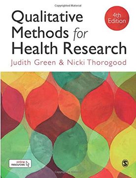 portada Qualitative Methods for Health Research (Introducing Qualitative Methods series) (en Inglés)