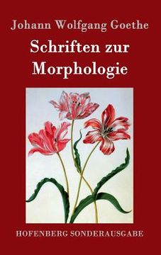 portada Schriften zur Morphologie 