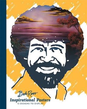portada Bob Ross Inspirational Posters: 12 Designs to Display (in English)