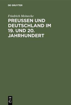 portada Preußen und Deutschland im 19. Und 20. Jahrhundert (in German)