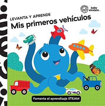 portada Levanta y Aprende. Mis Primeros Vehículos. Baby Einstein