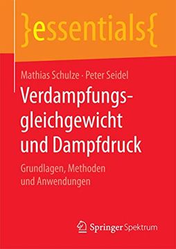 portada Verdampfungsgleichgewicht und Dampfdruck: Grundlagen, Methoden und Anwendungen (in German)